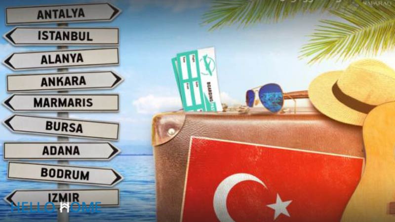 مقررات اقامت توریستی در ترکیه